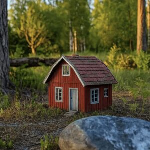 Miniature Swedish Cottage