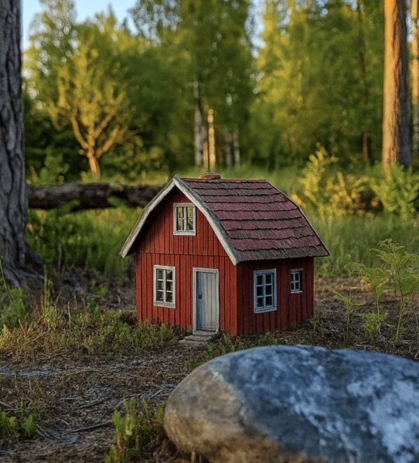 Miniature Swedish Cottage