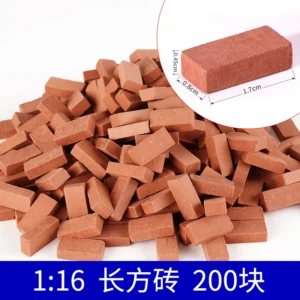DIY mini sand table material mini brick for building miniature house tower miniuatre landscape