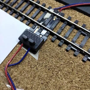(HMA76)1:87 HO Scale Train Railway Model Materials Simulation Rails Junction Box Track Power Strips DIY Diorama Kits