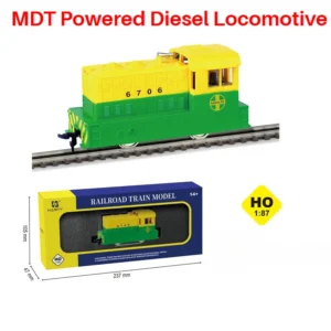 HO Type 1/87 Railway Train Model MDT Power Diesel Locomotive 96051 Electric Track Toy Train Model Boy Toy Gift