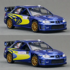 1:36 Subarus Impreza WRX STI 2007 Alloy Sports Car Model Diecast Metal Track Racing Vehicles Car Model Simulation Kids Toys Gift