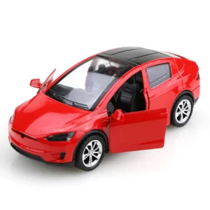 (Bagged) 1:36 MODEL X Sedan, alloy simulation car, simulation children's alloy toy car, toy model, car ornament, toy car.